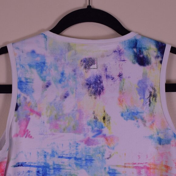 Fila Youth Girls Core Rainbow Tie Dye Athletic Wear Tennis Dress - Size L 12/14 - Picture 7 of 9